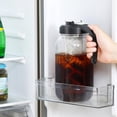 thumbnail image 5 of Iced Tea Maker Pitcher with Infuser and Lid - 2 Quart Glass Mason Jar Pitcher Leak-proof Water Jug, Heavy Duty Glass Container for Tea, Water, Juice, Milk, Iced Coffee, and Drinks$$, 5 of 7