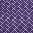 thumbnail image 7 of Jacob Alexander Men's Woven Diamond Grid Pattern Slim 2.5 inch Width Neck Tie - Purple, 7 of 7