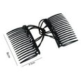 thumbnail image 4 of NUZYZ Non-slip Elastic Rope Hair Comb Sturdy Stable Tight Lightweight Adult Women Hair Bun Clip Hair Accessories, 4 of 8