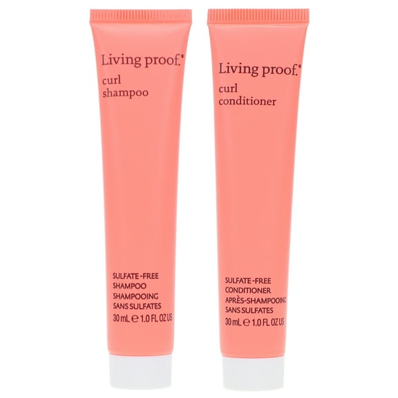 Living Proof Curl Shampoo 1 oz & Conditioner 1 oz Combo Pack