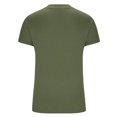 thumbnail image 5 of Women's Cotton Short Sleeve Crewneck T-Shirt Tee Top, Casual Loose Fit Pullover, Breathable Soft Everyday Basic, Summer Fashion Gift | CSEONE,Army Green XL, 5 of 9
