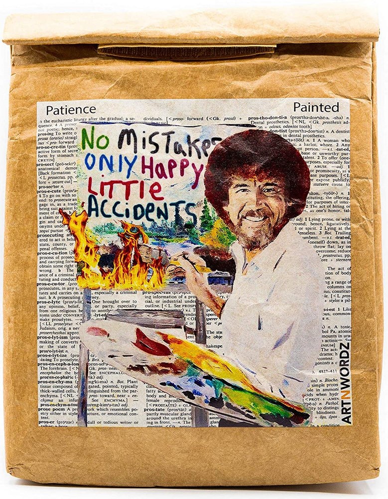 brown tyvek lunch bag