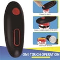 thumbnail image 4 of Abridor de latas eléctrico genérico, fácil de quitar, negro, 4 of 6