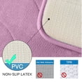 thumbnail image 3 of HLONK Large Bathroom Rugs Non Slip  Memory Foam Bath   PVC Dot Bottom Quick Dry Bath Rug Runner  Absorbent Shower  for Bathroom Floor Tub  24 x 36 Inch  Gray, 3 of 7