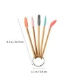 thumbnail image 4 of 5pcs Kids Baking Tools Silicone Cooking Spatulas Scraper Spoon Oil Brush, 4 of 8