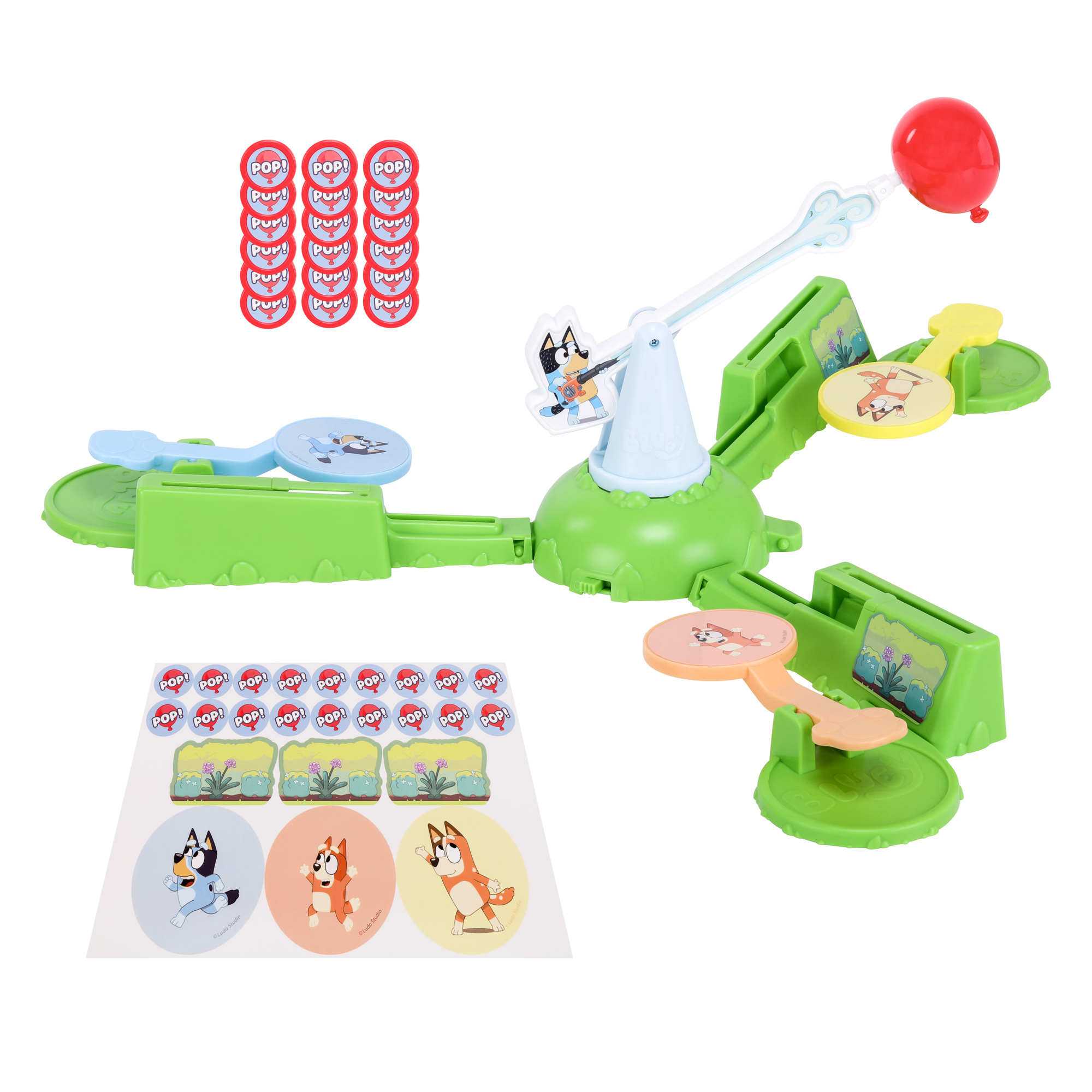 Bluey Keepy Uppy Board Game, 2-3 players, Ages 4+