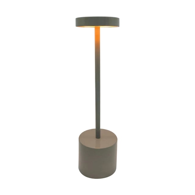 Lámpara De Escritorio Lámpara La atmósfera de la barra USB enciende la atenuación inalámbrica del control táctil en forma de I para la sala de estar