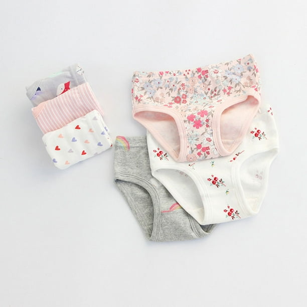 Thinsony 6pieces Girls Underwear Lightweight And Breathable Cotton Panties  Girl Panties Underpants Cute
