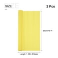 thumbnail image 2 of Crepe Paper Roll 7.5ft Long 20 Inch Wide for Wedding Decoration,Yellow 2pcs, 2 of 6