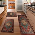 thumbnail image 2 of Kitchen Rugs Sets of 3 Non Slip Washable Kitchen Mats for Floor, Waterproof Kitchen Runner Rug, Floor Mat Carpet for Entryway, Laundry, Sink, Hallway, Bathroom, 2 of 12