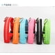 thumbnail image 2 of Collar para perros recargable e impermeable con luz LED intermitente y correa ajustable para perros pequeños, medianos y grandes (naranja, L)., 2 of 4