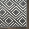 thumbnail image 4 of Nourison Casual 7'10" x 9'10" Grey Modern Indoor Rug, 4 of 8