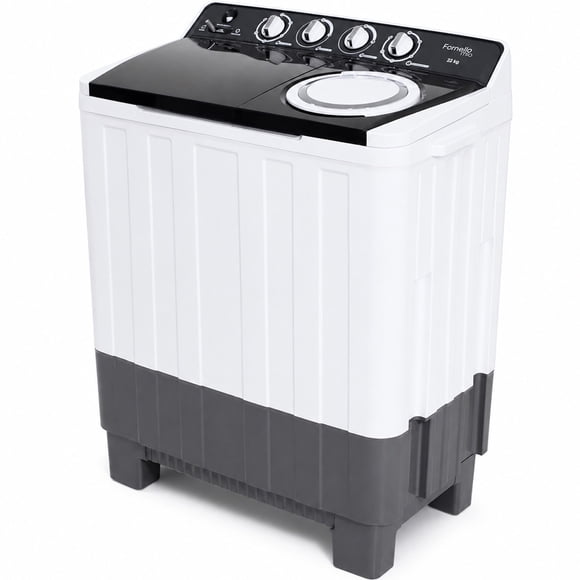 Lavadora Semiautomatica 22 Kg Doble Tina 1270 W Dos Programas Tres Niveles Agua Control Manual