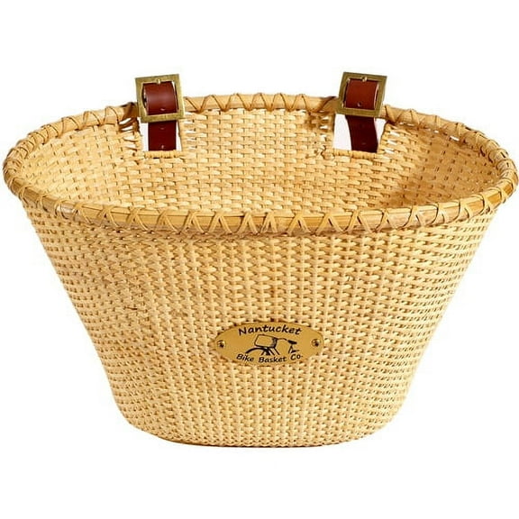 Nantucket Bicycle Basket Co. Lightship (Adult Oval, Natural)
