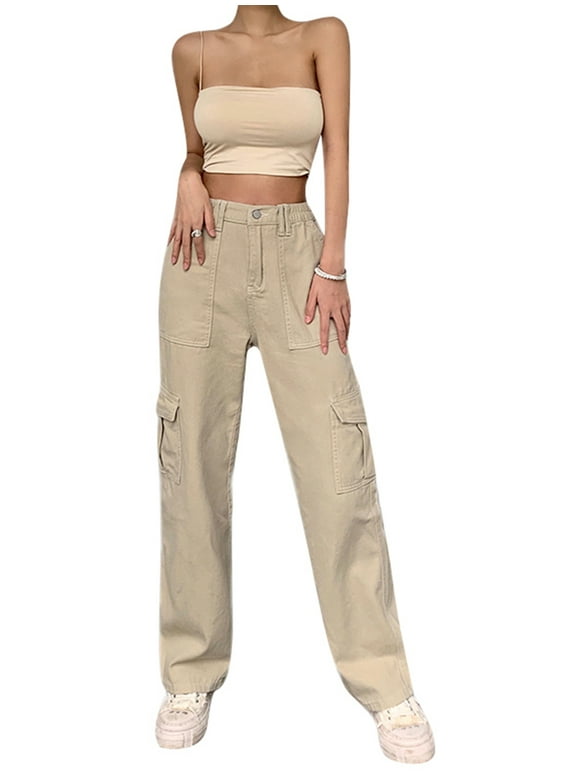 Womens Khaki Jeans