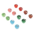 thumbnail image 5 of 12 Uds. Colgante de piedra de cristal, 6 colores, estilo frutal, colgantes de piedra de energía positiva brillante Natural para joyería artesanal, 5 of 5
