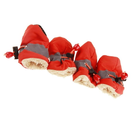 GOOHOCHY Boots for Dogs Waterproof Anti-slip Shoes Insulated