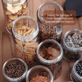thumbnail image 6 of Rosendahl Grand Cru Storage Jar, 50.7 oz - 1 Piece, Clear/Black, 6 of 6