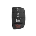 thumbnail image 2 of Reemplazo de la almohadilla de la carcasa de la llave del coche plegable del tirón de 4 botones para Hyundai Sywqhk Accesorios para autos y motos, 2 of 3