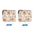 thumbnail image 7 of FORMRS 15"-15.6" Laptop Sleeve Protective Case Soft Carrying Quilted Computer Bag Cover, Orange Fall Pumpkin, 7 of 7