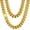 e. 7mm width-gold, variant on Stainless Steel Men's Cuban Chain Necklace, Black/18K Gold Plated Miami Cuban Chain, 7mm/9mm/11mm/13mm wide, oxidation-free and durable hip-hop jewelry for men, 18"-30", comes with a jewelry bag