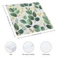 thumbnail image 3 of PHYHOO Cloth Napkins Greenery Decorative Guest for Wedding Green Foliage Eucalyptus Leaf Theme Luncheons Dinners Supplies for Bridal Shower Birthday Party Decoration 2 PCS, 3 of 7