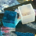thumbnail image 5 of 10cm/4\" Super Large Cube Square Silicone Mold Resin Casting Jewelry Making Tools, 5 of 8