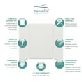 thumbnail image 3 of Transolid EWK484872-39 Expressions 48" W X 48" D X 72" H Three Panel Shower Wall Kit -, 3 of 6