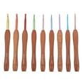 thumbnail image 1 of Shisuyan Crochet Hooks Kit Metal Crochet Hooks Assorted Color 9Pcs, 1 of 8