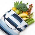 thumbnail image 5 of General Horizontal Straight Lines Stripes Canvas Shoulder Bag, 5 of 7