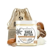 Kapuluan Organic Shea Butter Raw, Unrefined, Pure Shea Butter Raw Organic for Skin, Hair, and Face - Shea African Butter Skin Moisturizer, 100% Safe for Pregnancy Stretch Marks and Acne Scarring .5 lb