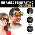 thumbnail image 3 of CSChome Safety Goggles Infrared Penetrative Glasses Color-changing Home Decoration Electric Welding Eye Protection, 3 of 6