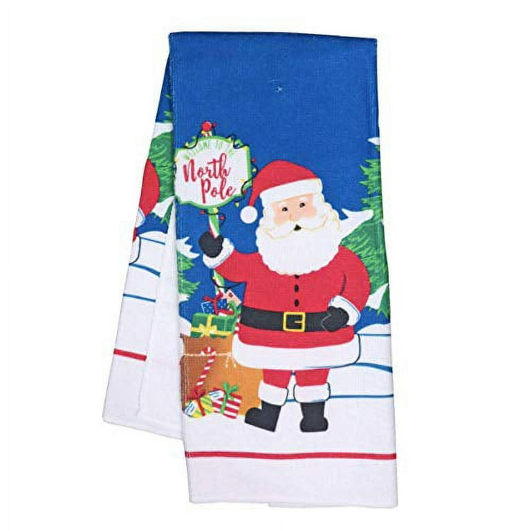 Seliem Hello Winter Kitchen Dish Towels Set of 2, Warm Winter Wishes Wooden  House Pine Tree Hand Towels Drying Baking Cooking Cloth, Christmas Holiday