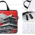 thumbnail image 3 of RUIYC Urban Skyline Mountain Diving Fabric Laptop Computer Case 10inch, 3 of 5