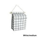 thumbnail image 5 of Inteprter Bolsa de almacenamiento Soportes de baño a prueba de agua Bolsas colgantes Paquete de artículos diversos Bolsillos multiusos Colgar Juegos de accesorios de baño Cuadrícula blanca Talla media, 5 of 6