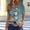 Army Green-A, variant on Womens Summer Crew Neck Short Sleeve T Shirts Flower Print Trendy Outfits Boho Tops,Womens Tops Pink-E L(L)
