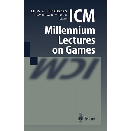 ICM Millennium Lectures on Games (Hardcover)