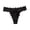Black, variant on Women's Lace G String Thong Low Rise Eyelash Lace Breathable Soft Stretchy Sheer Mesh Underwear Daily Comfortable Wear Black