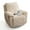 Off-White, variant on Eurhowing Fleece Recliner Chair Cover, Non-Slip Stretchable Recline Sofa Slipcover, Fuzzy Plush Washable Armchair Reclining Furniture Protector, Dark Gray