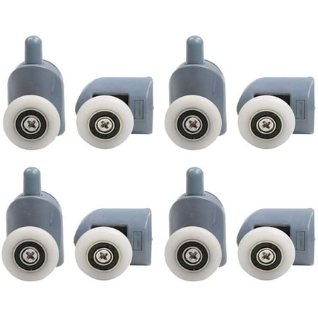 

Shower Door Rollers Single Shower Door Rollers Includes 4 Upper Rollers