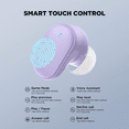 thumbnail image 5 of Auriculares gamer inalámbricos HTC True Wireless Earbuds 9+ BDA9 violeta con luz LED, 5 of 5