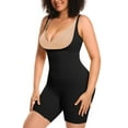 thumbnail image 3 of MANIFIQUE Bodysuit for Women Tummy Control Shapewear Open Bust Mid-Thigh Body Shaper, 3 of 5
