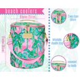 thumbnail image 2 of Cooler Lilly Pulitzer Suite Views con aislamiento de 25 x 31 cm, color rosa y verde, 2 of 4