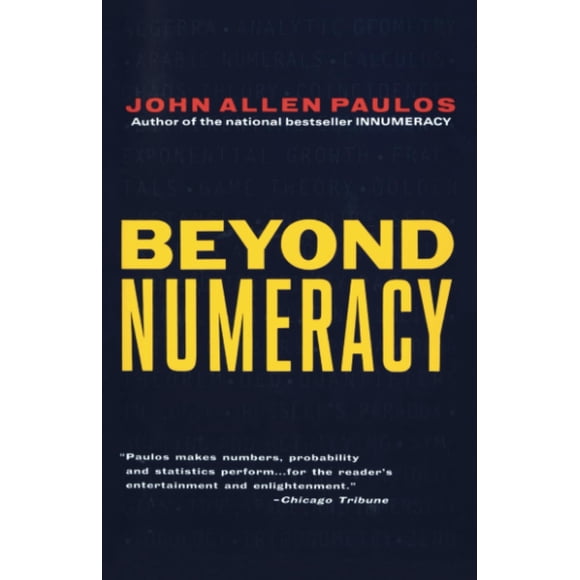 Libro Vintage Beyond Numeracy usado en buenas condiciones