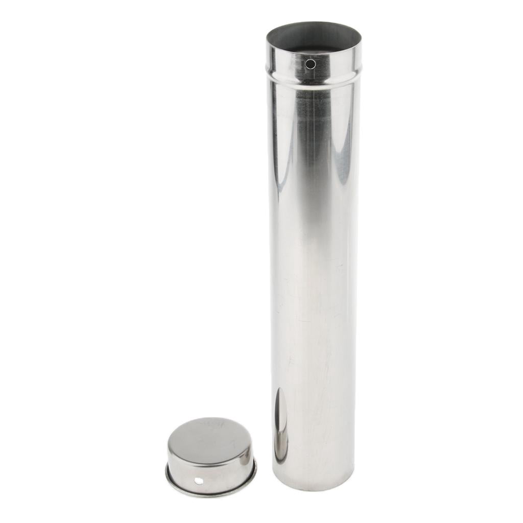 Zxpjkyu Stainless Steel Sterilizing Boxes Pipette Tube 35cm 14'', to storage and protect