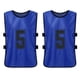 thumbnail image 4 of Chaleco 6 PCS Adultos Fútbol Pinnies Jerseys del equipo de fútbol de secado rápido Deportes juvenile Tomshoo Chaleco, 4 of 7