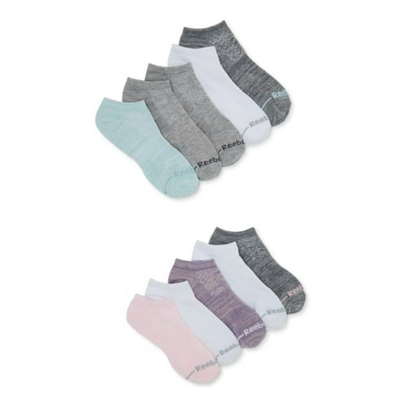 Reebok Women's Pro Series Performance Lightweight Low Cut Socks, 10-Pack