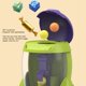 thumbnail image 4 of Mini Máquina De Garra Espacial, Máquina De Juego De Garra Electrónica Con Forma De Cohete De Dibujos Animados Lindo Para Fiesta, Cumpleaños, Mesa Para Niños, 4 of 7