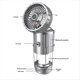 thumbnail image 4 of Ventilador Solar de Camping con Linterna, Plegable, con Energía Solar, Recargable por USB, Luces Colgantes de Emergencia para Tienda de Campaña Al Aire Libre., 4 of 5