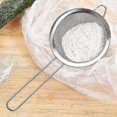 thumbnail image 5 of Large Mesh Food Strainer for Kitchen, Perfect for Sieving Flour and Powdered Sugar SMTX, 5 of 5
